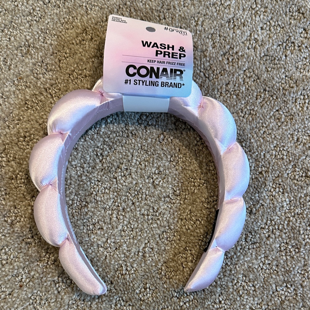 Conair Pink Braided Headband